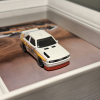 Miniatura Audi Quattro w ramce