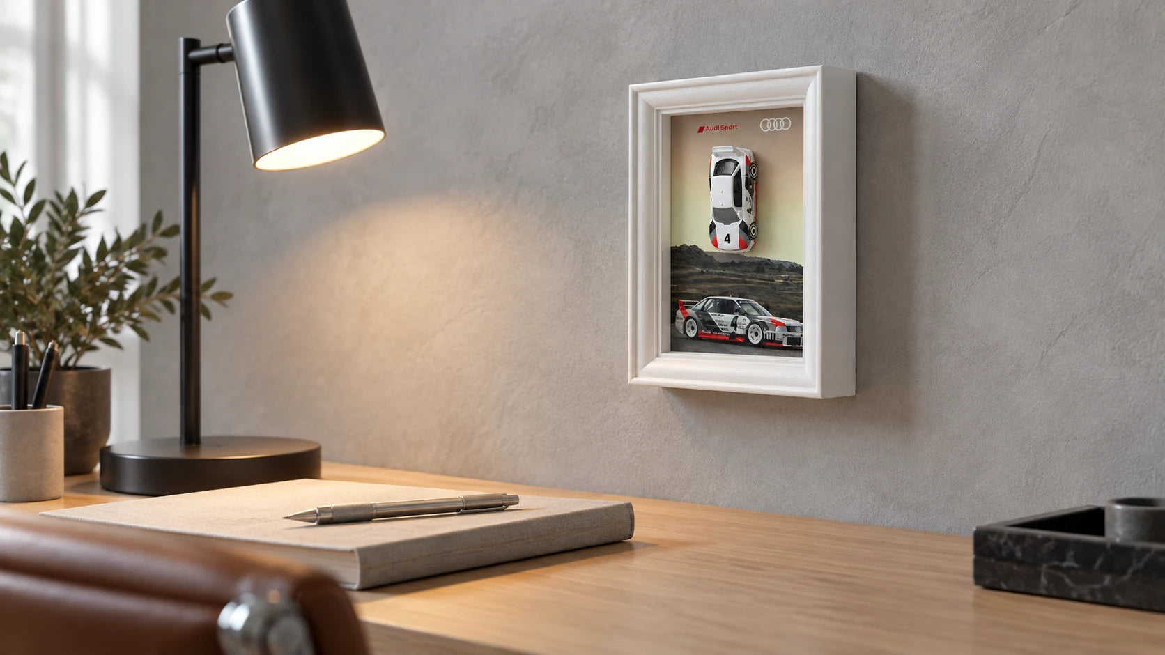 Audi 90 quattro GTO w domowej aranżacji